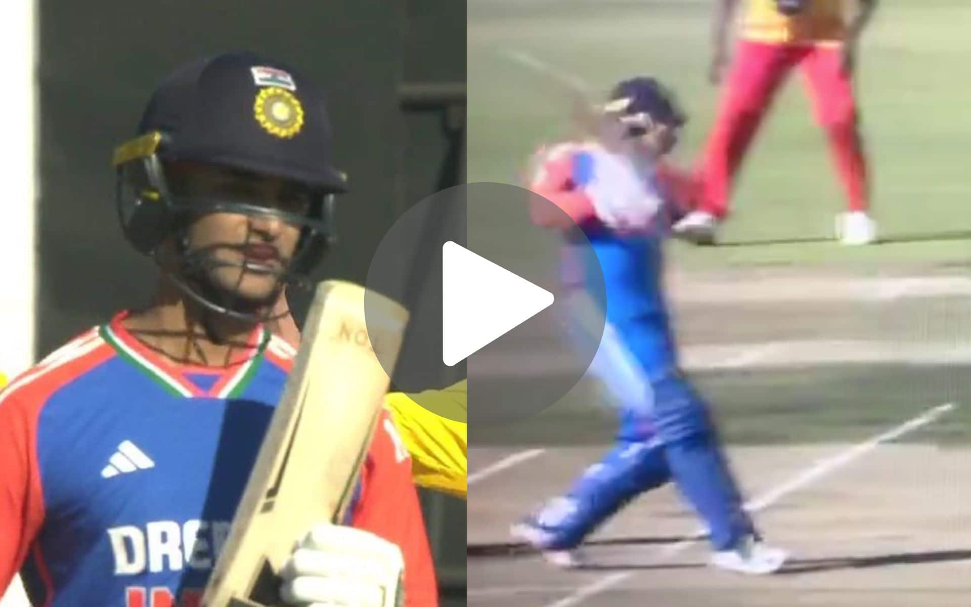 [Watch] Abhishek Sharma's Disastrous Debut As He Falls For 4-Ball Duck Vs ZIM